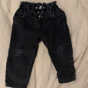 Zara Black Kids Jeans